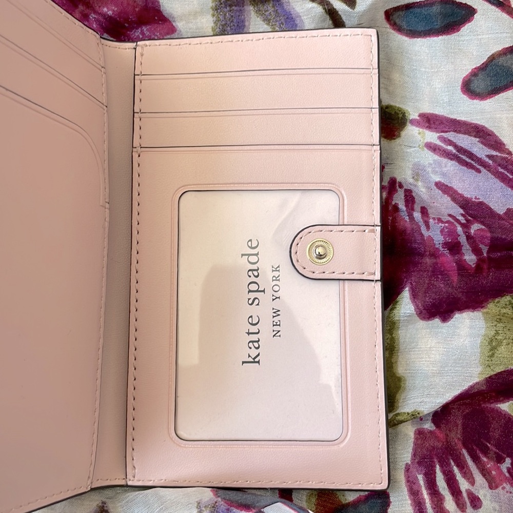 Brand New Kate Spade Genuine Leather Slim Bifold Jackson Wallet - Picture 11 of 15